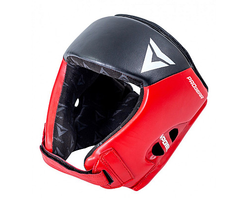 Шолом боксерський VNoks Lotta L/XL, чорно-червоний