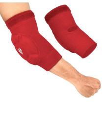 Налокітники спортивні RDX Hosiery Elbow Foam M, червоні