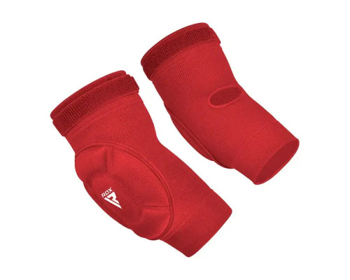 Налокітники спортивні RDX Hosiery Elbow Foam M, червоні