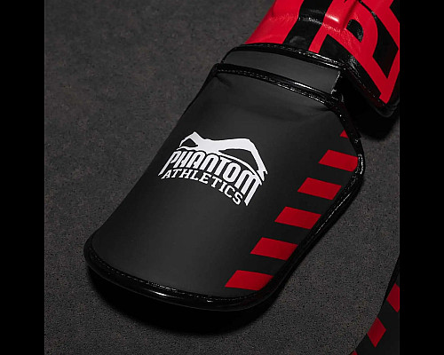 Захист гомілки та стопи Phantom APEX Striking S/M, червоний