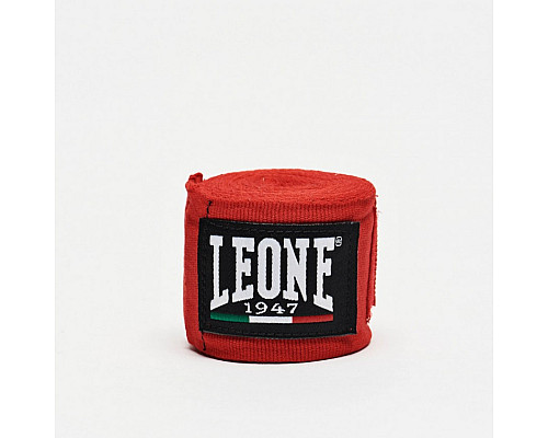 Бинти для боксу Leone 500083 3,5 м, червоні