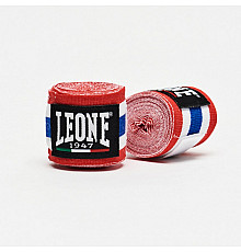 Бинти для боксу  Leone 500110 3,5 м, червоні