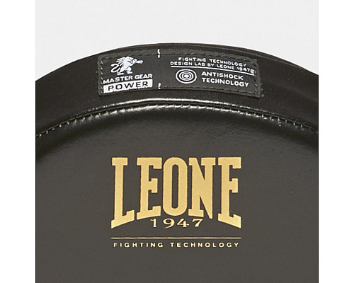 Лапи боксерські Leone Power Line, чорно-золотисті