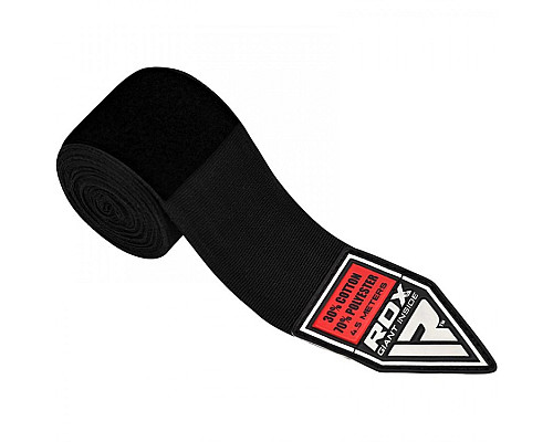 Бинти для боксу RDX 10401 Fibra 4.5 м, чорні