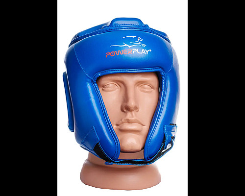 Шолом боксерський турнірний PowerPlay 3045 розмір XL, синій