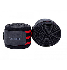 Бинти для присідань VNK 60081 2м, чорно-червоні