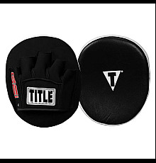 Лапи боксерські TITLE Boxing Gel Tech 2.0 чорні