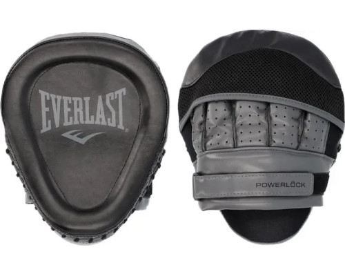 Лапи боксерські Everlast POWERLOCK R FOCUS MITT, чорний