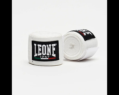 Бинти для боксу Leone AB705 3,5 м, білі