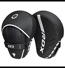 Лапи боксерські RDX F6 KARA Matte чорно-білі