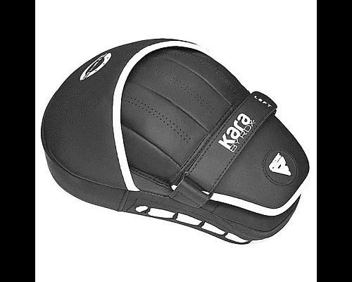 Лапи боксерські RDX F6 KARA Matte чорно-білі