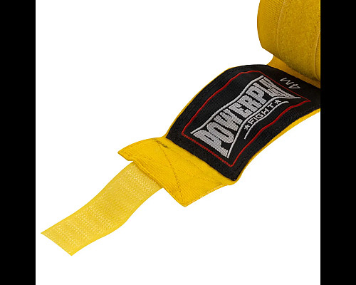 Бинти для боксу PowerPlay 3046 NYLON 2,5 м, жовті