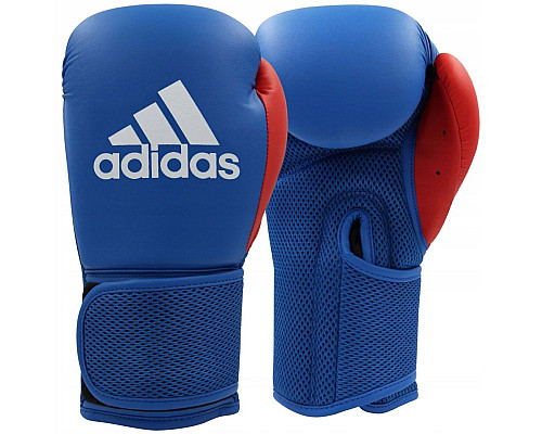 Дитячий боксерський набір ADIDAS лапи та рукавички 8 унцій, синьо-червоний