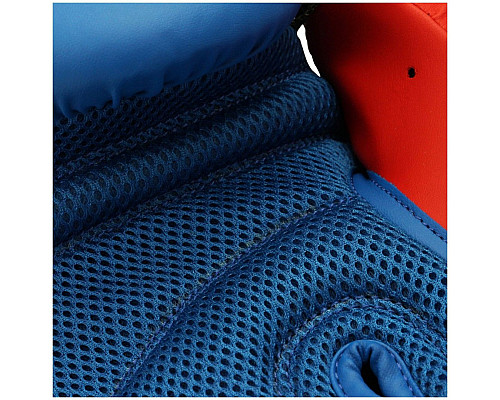 Дитячий боксерський набір ADIDAS лапи та рукавички 8 унцій, синьо-червоний