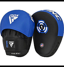 Лапи боксерські RDX T1 Curved чорно-синій