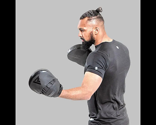 Лапи боксерські RDX T15 Noir Matte чорні