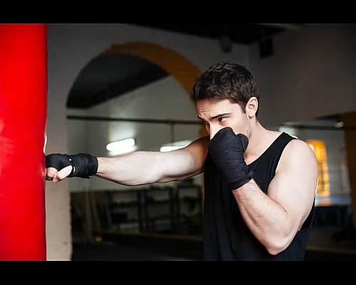 Бинти для боксу PowerPlay 3046 3 м, чорні