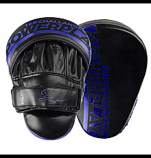 Лапи боксерські PowerPlay 3041 Challanger чорно-сині