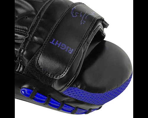 Лапи боксерські PowerPlay 3041 Challanger чорно-сині