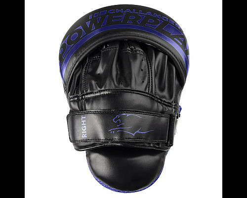 Лапи боксерські PowerPlay 3041 Challanger чорно-сині