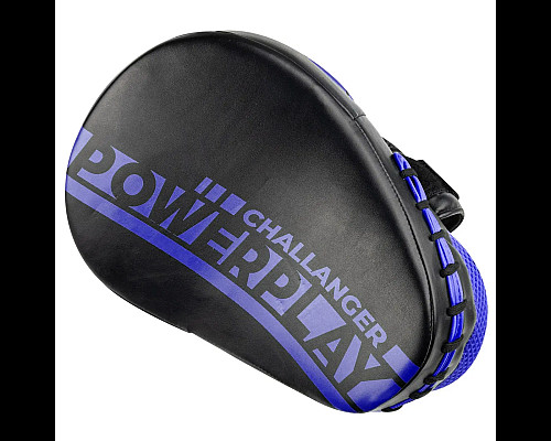 Лапи боксерські PowerPlay 3041 Challanger чорно-сині