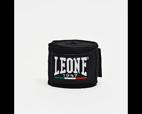 Бинти для боксу Leone AB705 3,5 м, чорні