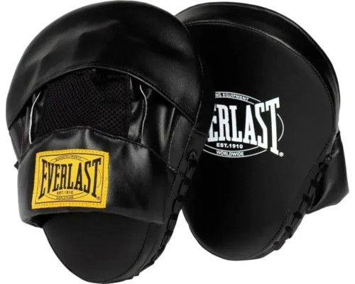 Лапи боксерські Everlast 1910 FOCUS MITTS, чорні