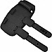 Пад для тайського боксу RDX ARM PAD F6 MATTE чорний
