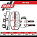 Пад для тайського боксу RDX ARM PAD F6 MATTE чорний