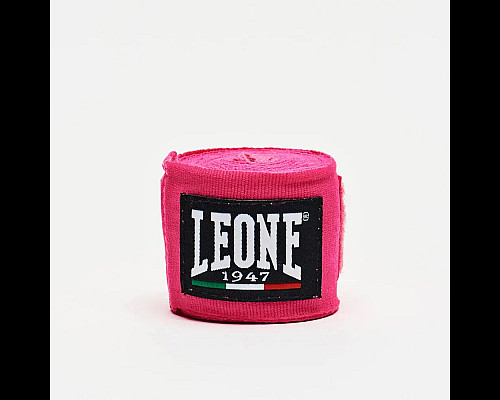 Бинти для боксу Leone AB705 2,5 м, рожеві