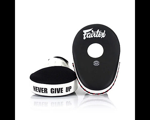 Лапи боксерські Fairtex FMV13 чорно-білі