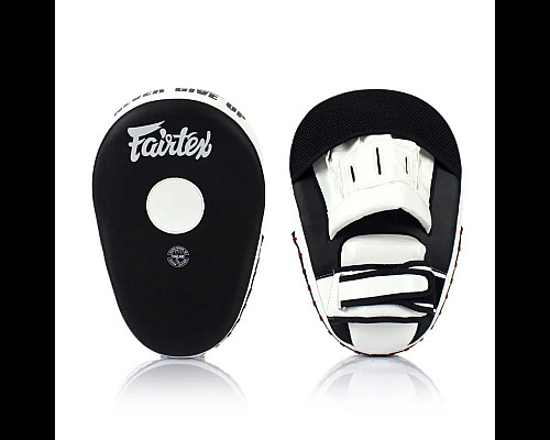 Лапи боксерські Fairtex FMV13 чорно-білі