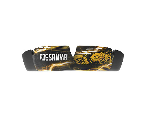 Капа боксерська доросла OPRO UFC Collection Israel Adesanya від 11 років, чорна