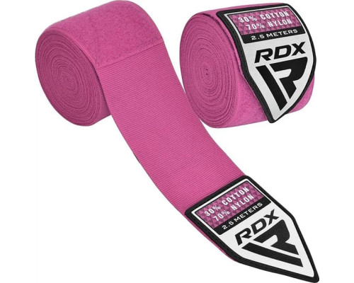 Бинти RDX HAND WRAPS 2,5 м, рожеві