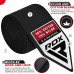 Бинти RDX HAND WRAPS 2,5 м,, чорно-білі