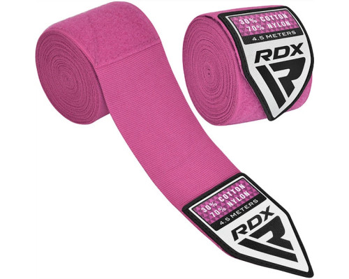 Бинти RDX HAND WRAPS 4,5 м, рожеві