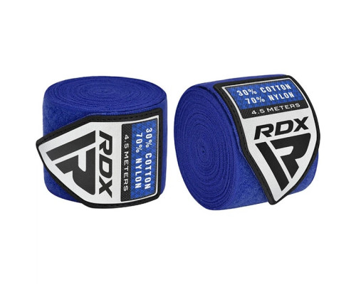 Бинти RDX HAND WRAPS 4,5 м, сині
