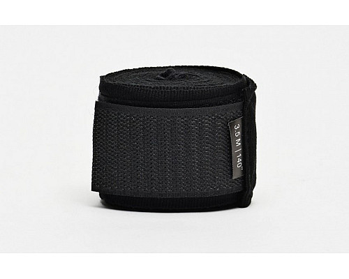 Бинти для боксу Leone 500100 2,5 м, чорні