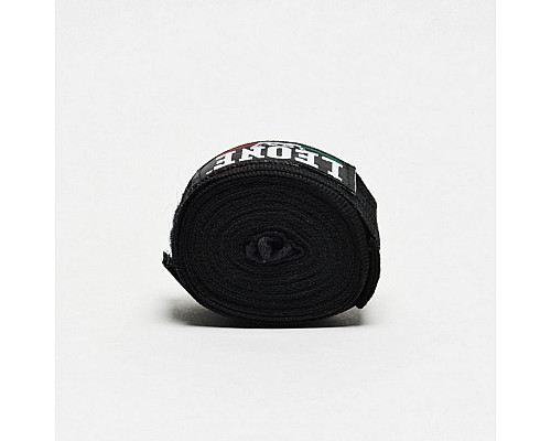 Бинти для боксу Leone 500116 3,5 м, чорні