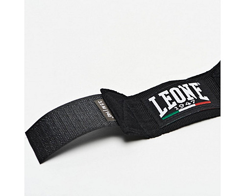 Бинти для боксу Leone 500116 3,5 м, чорні