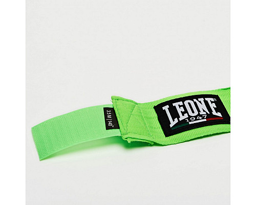 Бинти для боксу Leone 500122 3,5 м, зелені