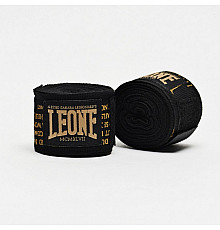 Бинти для боксу Leone 500082 Legionarivs 3,5 м, чорні