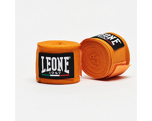 Бинти для боксу Leone 500097 3,5 м, оранжеві