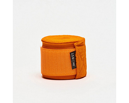 Бинти для боксу Leone 500097 3,5 м, оранжеві