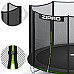 Садовий батут Zipro Jump Pro із зовнішньою сіткою 8 футів 252 см