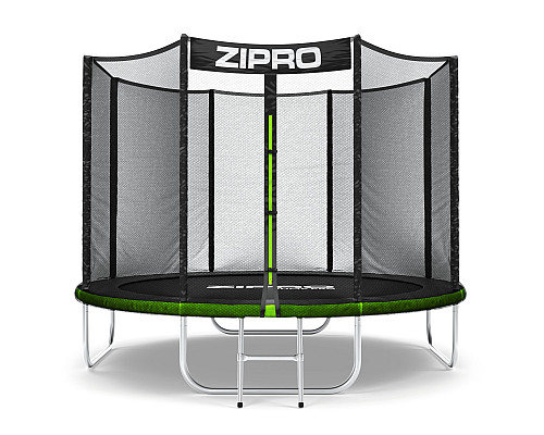 Садовий батут Zipro Jump Pro із зовнішньою сіткою 8 футів 252 см Садовий батут Zipro Jump Pro із зовнішньою сіткою 8 футів 252 см