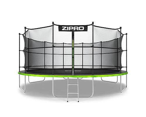 Садовий батут Zipro Jump Pro з внутрішньою сіткою 16 футів 496 см Садовий батут Zipro Jump Pro з внутрішньою сіткою 16 футів 496 см