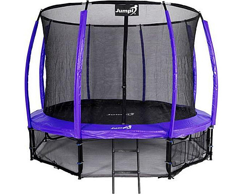Батут Jumpi Maxy Comfort Plus з внутрішньою сіткою 10 футів 312 см фіолетовий