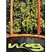 Батут WCG Melon з зовнішньою сіткою 108 см помаранчево-чорний