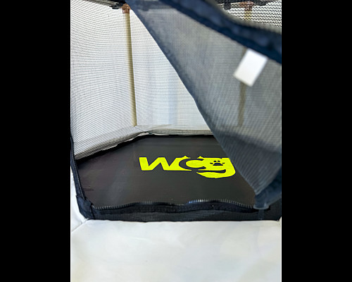 Батут WCG Hexi S з внутрішньою сіткою 122 см чорно-білий Батут WCG Hexi S з внутрішньою сіткою 122 см чорно-білий